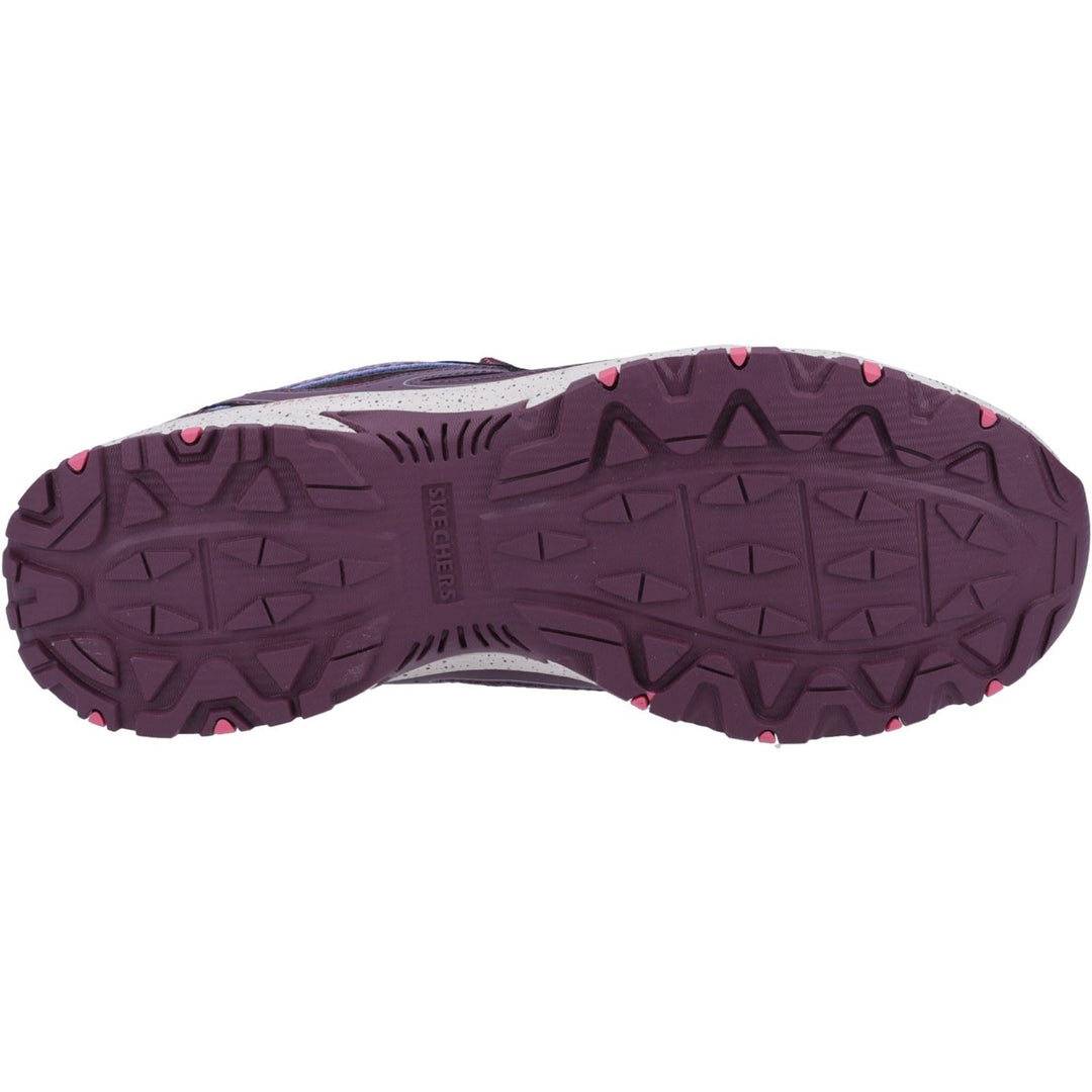 Women's Wide Fit Skechers 149820 Hillcrest Vast Adventure Trainers in Plum - Image 7