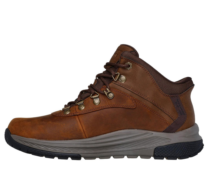 Men's Wide Fit Skechers Slip-ins 205285 Fit Meroe Pikeman Waterproof Trainers in Black - Image 1