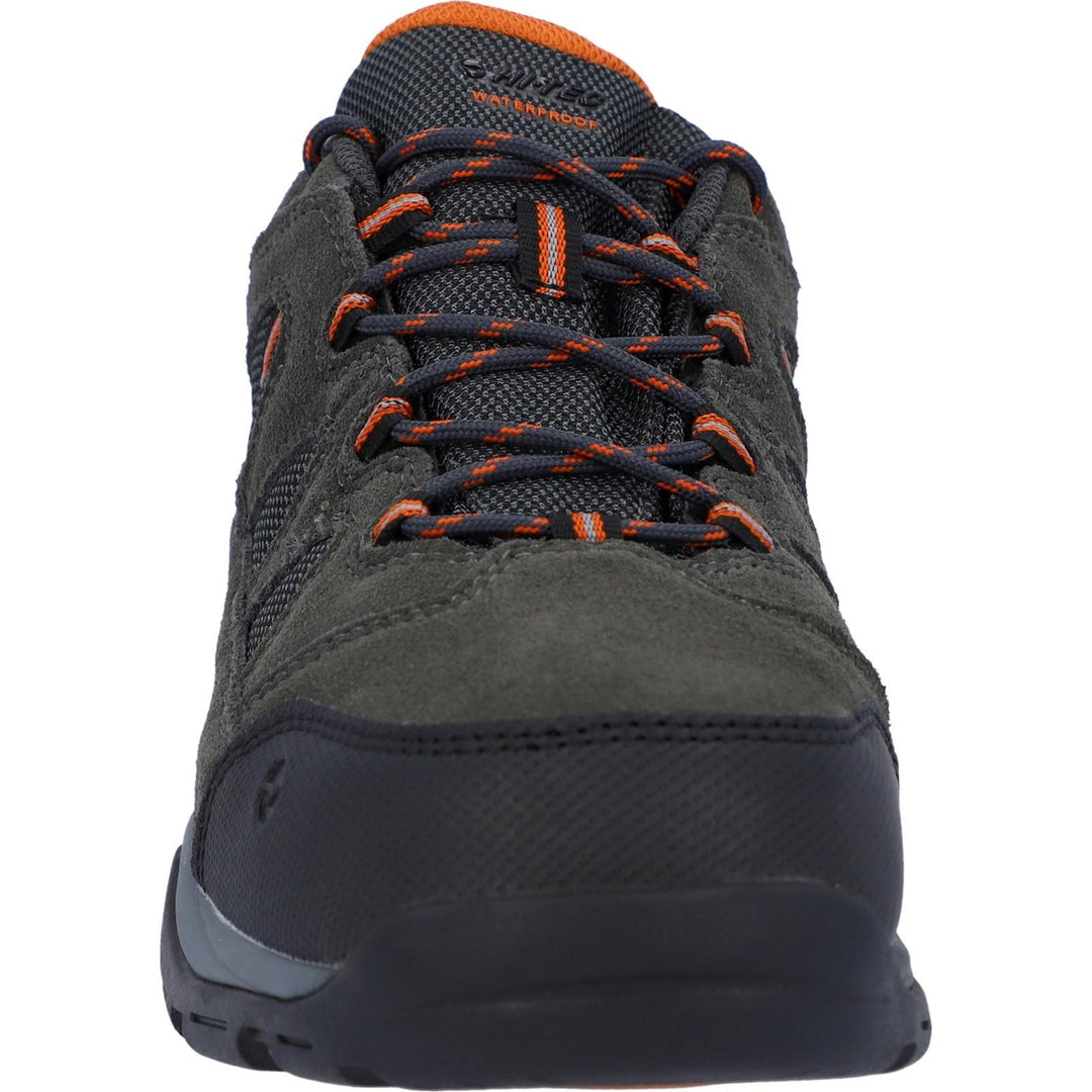 Men's Wide Fit Hi-Tec Bandera II Trainers in Charcoal/Graphite - Image 6