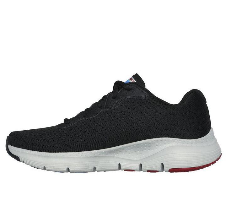 Men's Wide Fit Skechers 232303 Arch Fit Trainers in Black - Image 1