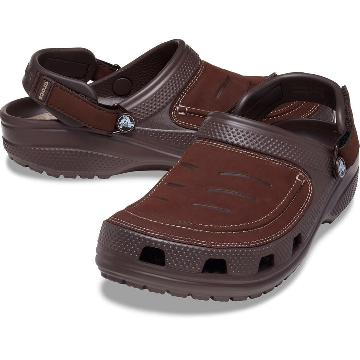 Men's Crocs 207689 Yukon Vista II Sandals in Black/Slate Grey - Image 1