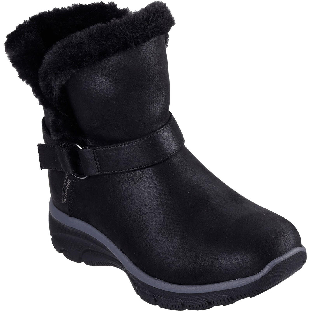 Women's Relaxed Fit Skechers 168045 Slip-ins Easy Going Dreamers Move Boots in Black - Image 3