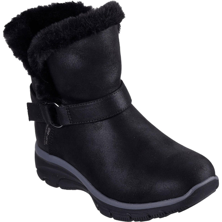 Women's Relaxed Fit Skechers 168045 Slip-ins Easy Going Dreamers Move Boots in Black - Image 1