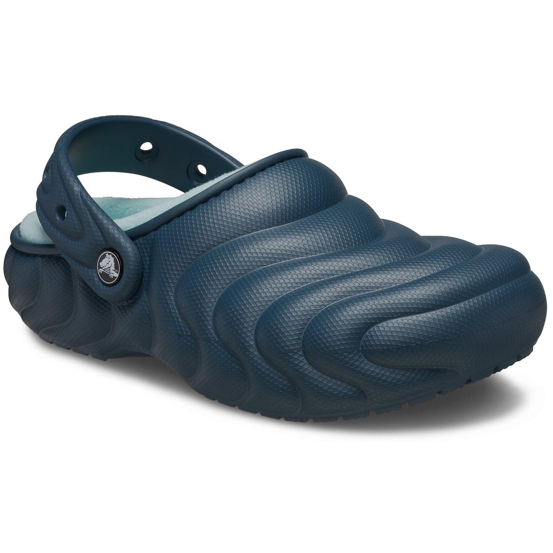 Women's Crocs 210059 Classic Lined Overpuff Clog Sandals in Nightfall - Image 3