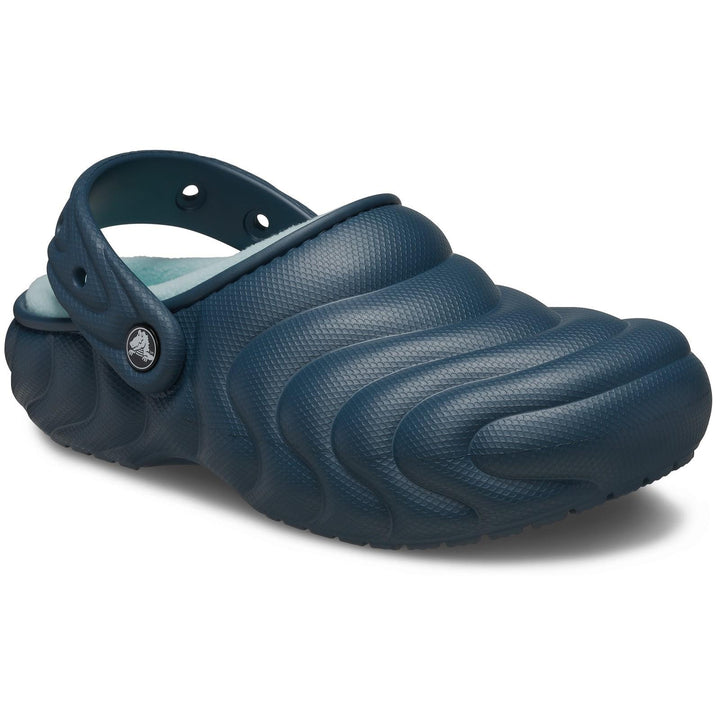 Women's Crocs 210059 Classic Lined Overpuff Clog Sandals in Nightfall - Image 1