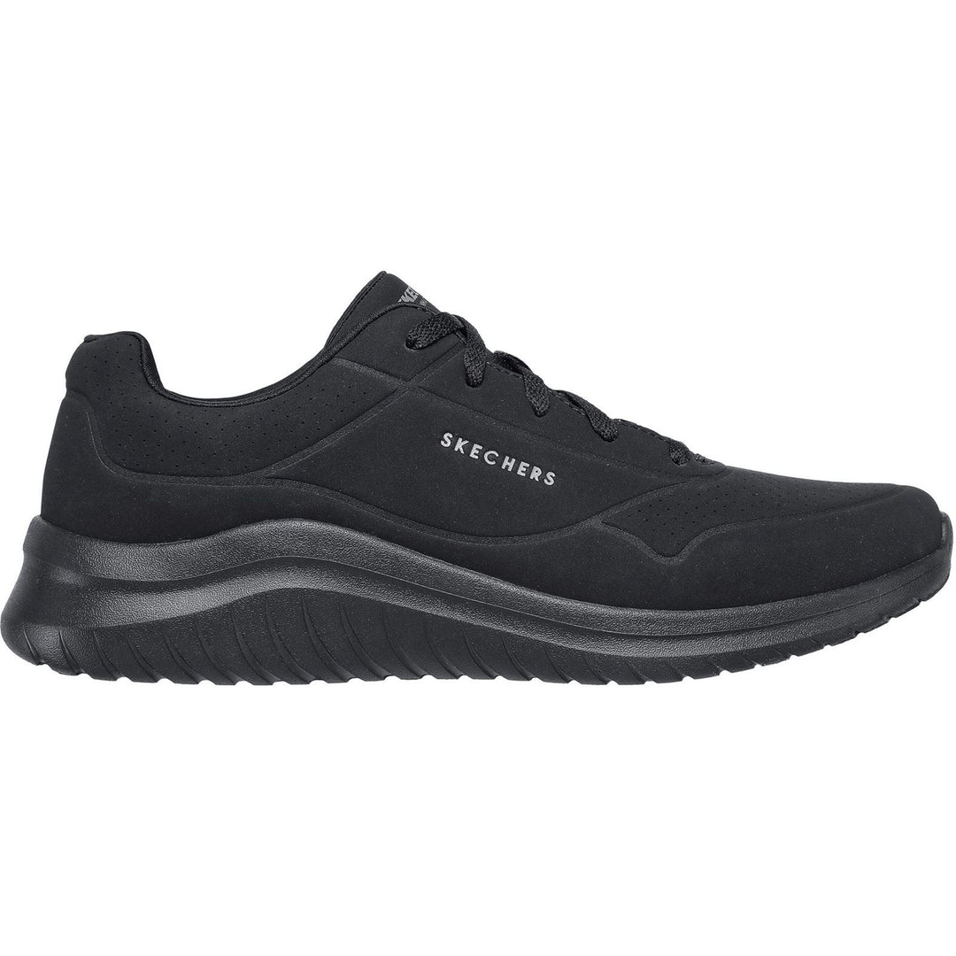 Men's Wide Fit Skechers 232209 Ultra Flex 2.0 Vicinity Trainers in Black - Image 2