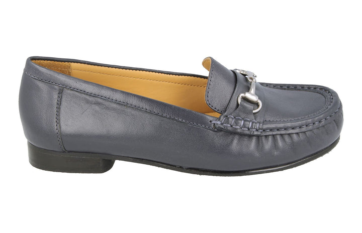 Womens Wide Fit DB Diana Shoes in Black - Image 1