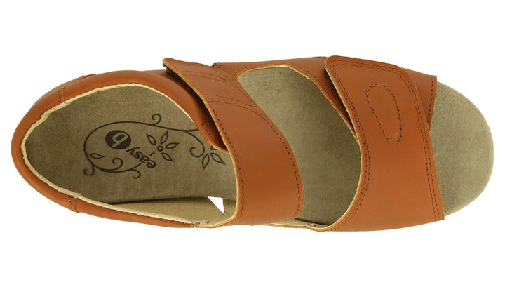 Womens Wide Fit DB Kylie Sandals in Taupe - Image 1