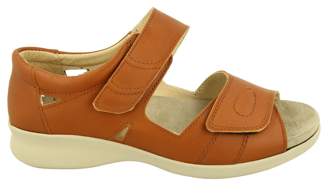 Womens Wide Fit DB Kylie Sandals in Taupe - Image 10
