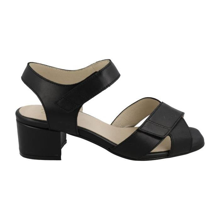 Women's Wide Fit DB Simpson Sandals in Black - Image 1