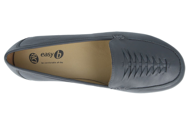 Womens Wide Fit DB Bingham Pumps in Black - Image 1