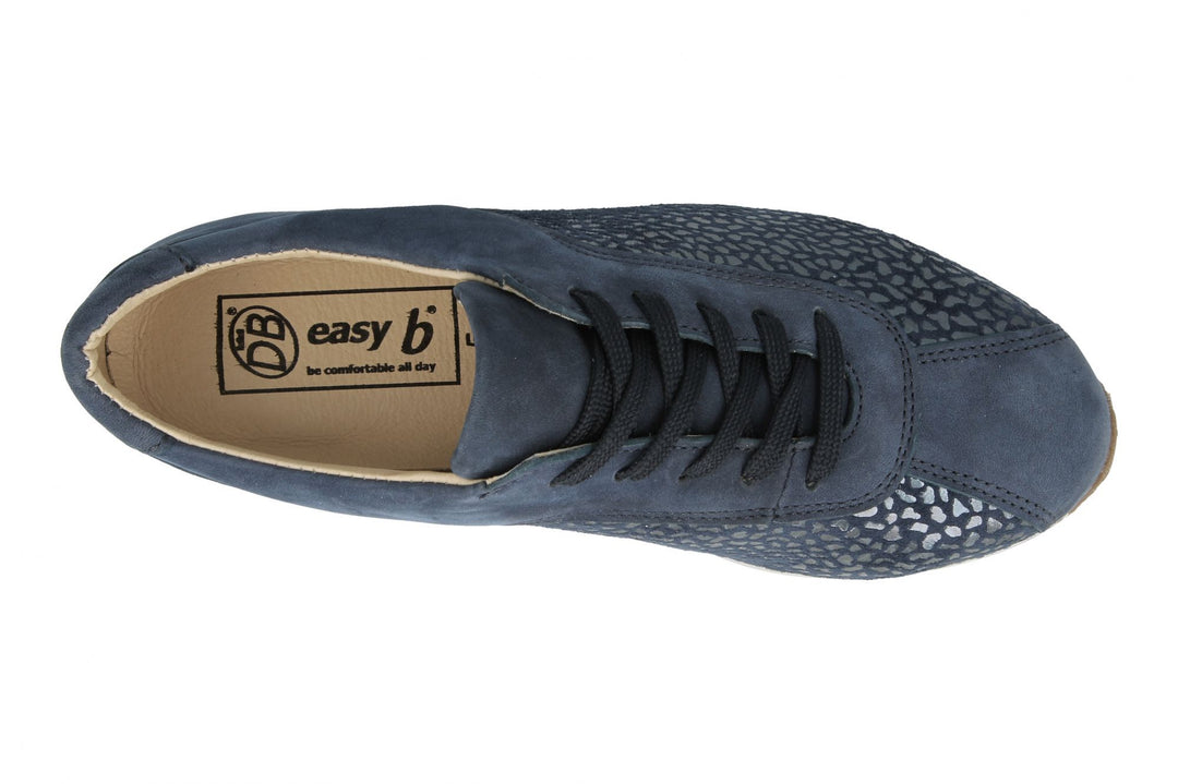 Womens Wide Fit DB Whitworth Canvas in Black & Stretch - Image 8