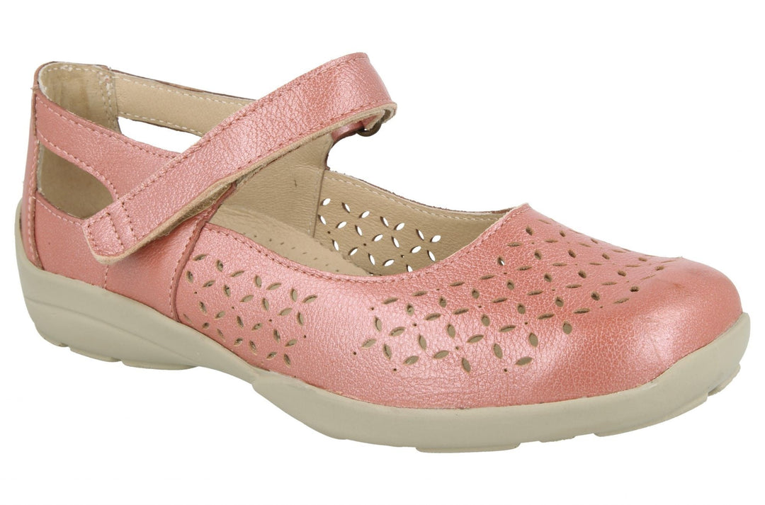 Womens Wide Fit DB Welland Sandals in Navy - Image 11