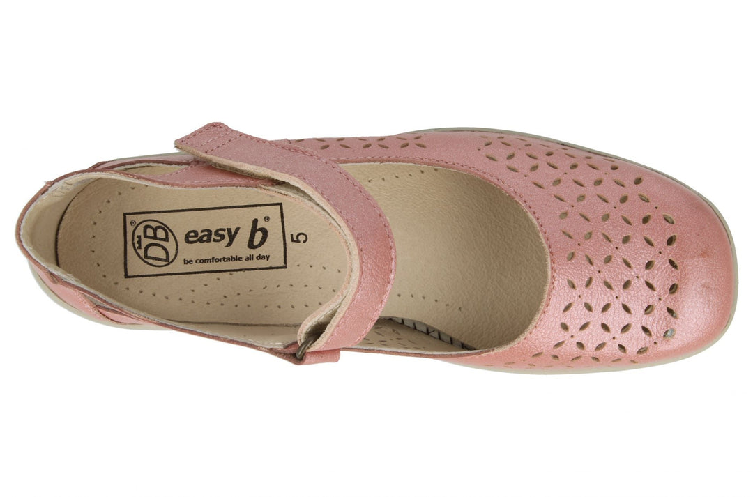 Womens Wide Fit DB Welland Sandals in Navy - Image 12