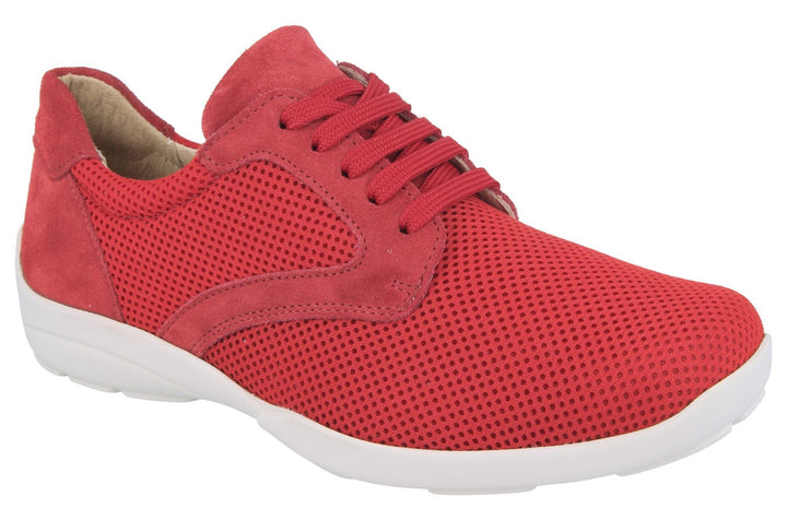 Womens Wide Fit DB Lexi Canvas in Sky Blue / Mesh - Image 1