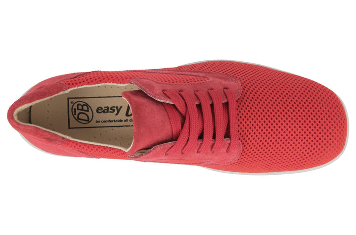 Womens Wide Fit DB Lexi Canvas in Sky Blue / Mesh - Image 1