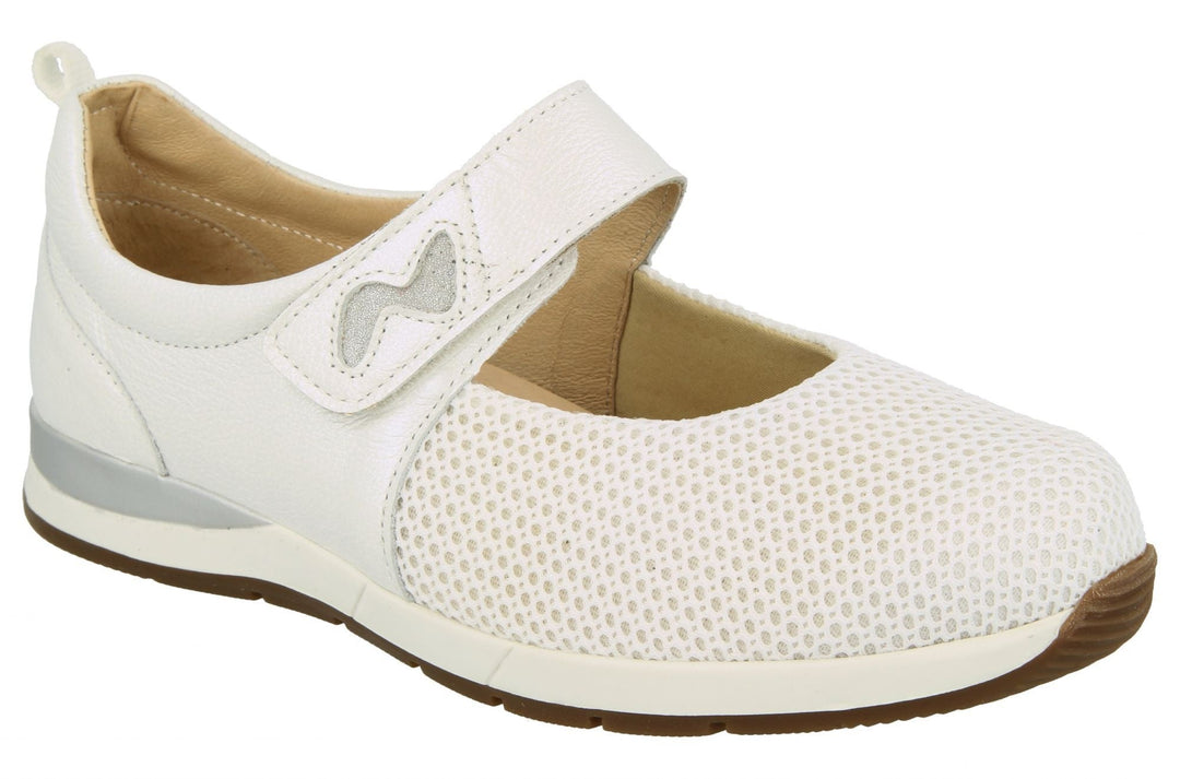 Womens Wide Fit DB Hawaii Canvas Shoes in Sky Blue Suede / Mesh - Image 19