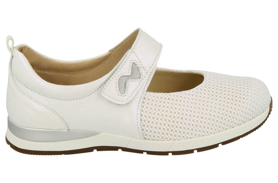 Womens Wide Fit DB Hawaii Canvas Shoes in Sky Blue Suede / Mesh - Image 18