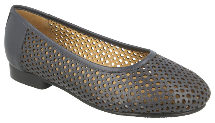 Womens Wide Fit DB Emmental Shoes in Black - Image 1