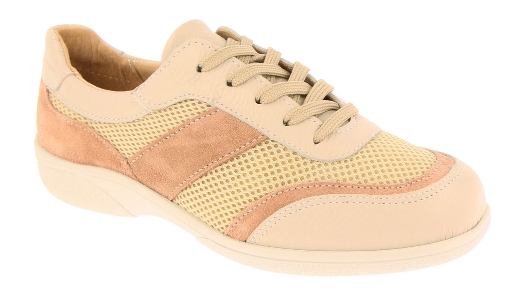 Women's Wide Fit DB Echo Canvas Trainers in Black - Image 14