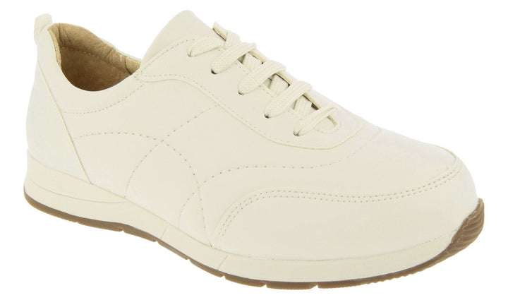 Womens Wide Fit DB Daytona Canvas in Black - Image 1