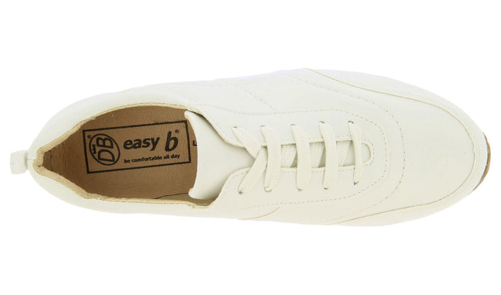 Womens Wide Fit DB Daytona Canvas in Black - Image 1