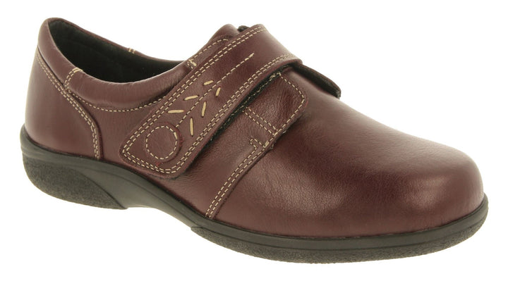 Womens Wide Fit DB Rory Shoes in Black - Image 1