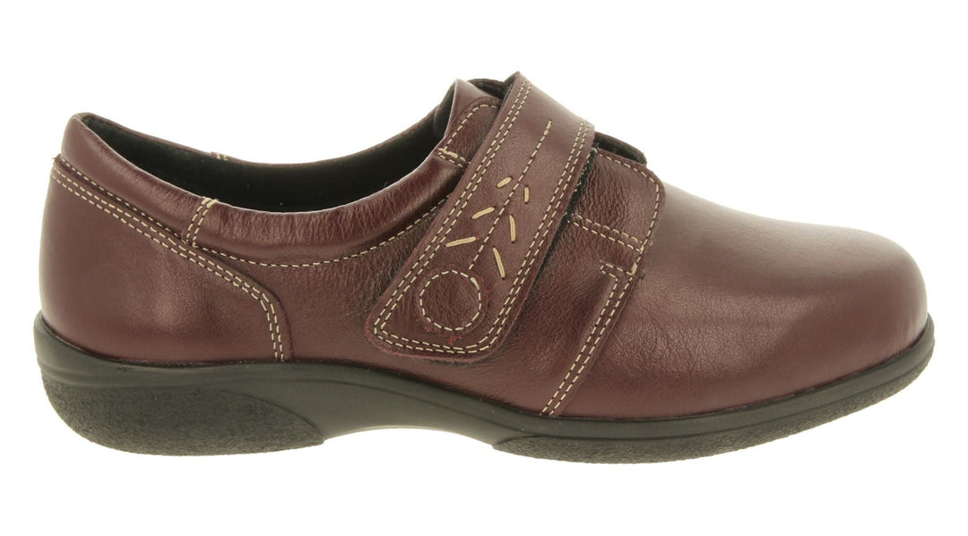 Womens Wide Fit DB Rory Shoes in Black - Image 12