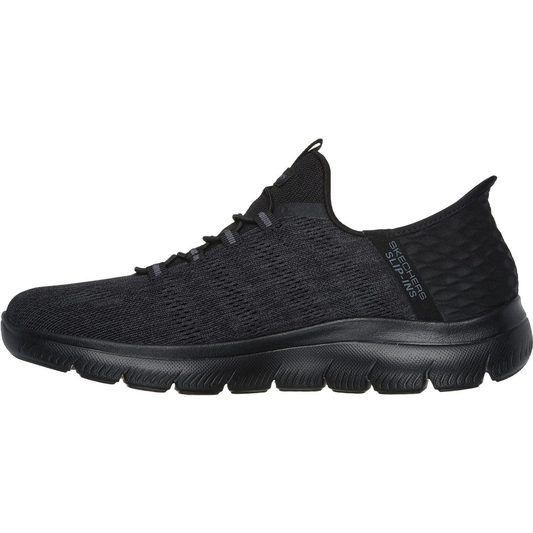 Men's Wide Fit Skechers 232469 Slip-ins Summits Key Pace Trainers in Black - Image 4