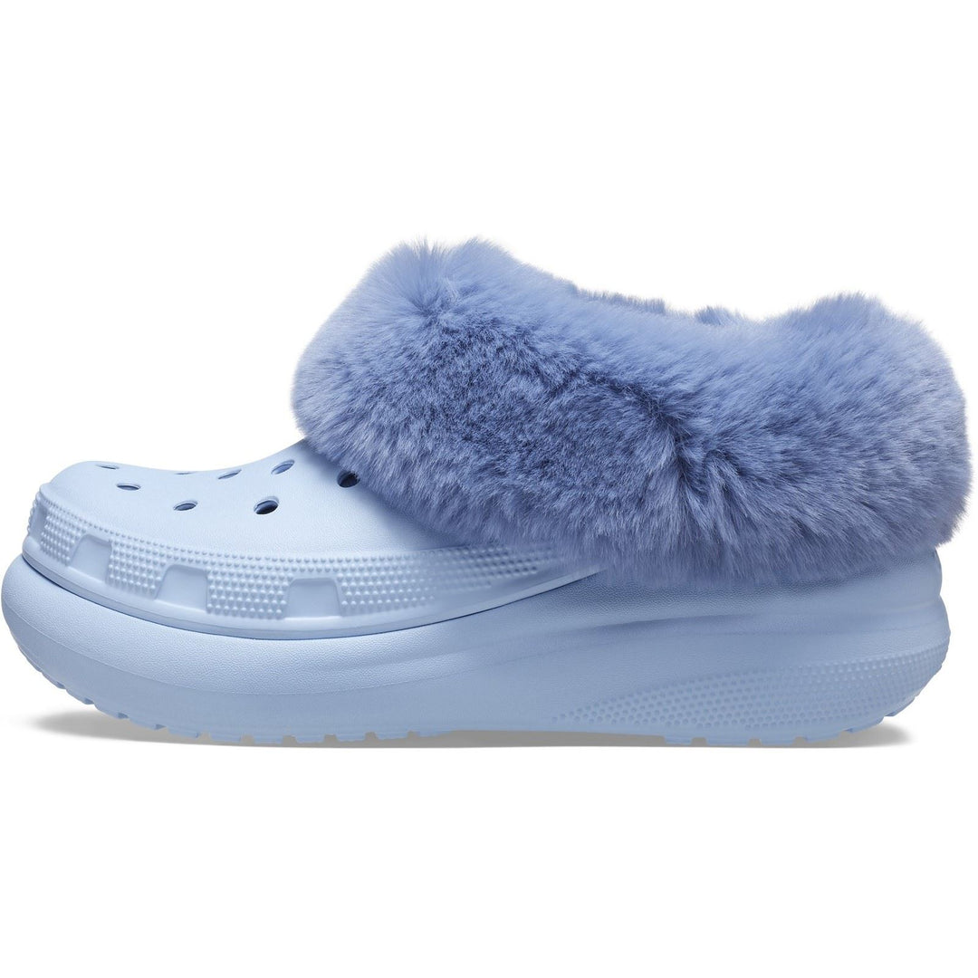 Women's Crocs 208446 Furever Crush Clog in Bone - Image 22