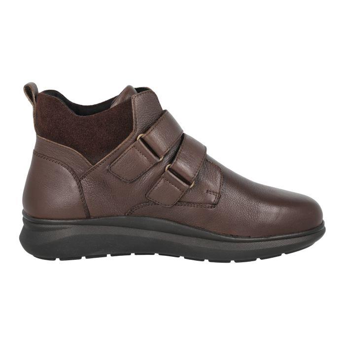 Men's Wide Fit DB Solomon Boots in Black Lea / Suede - Image 10