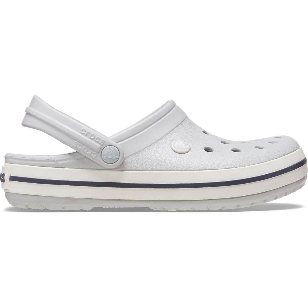 Men's Crocs 11016 Crocband Clog Sandals in White - Image 8