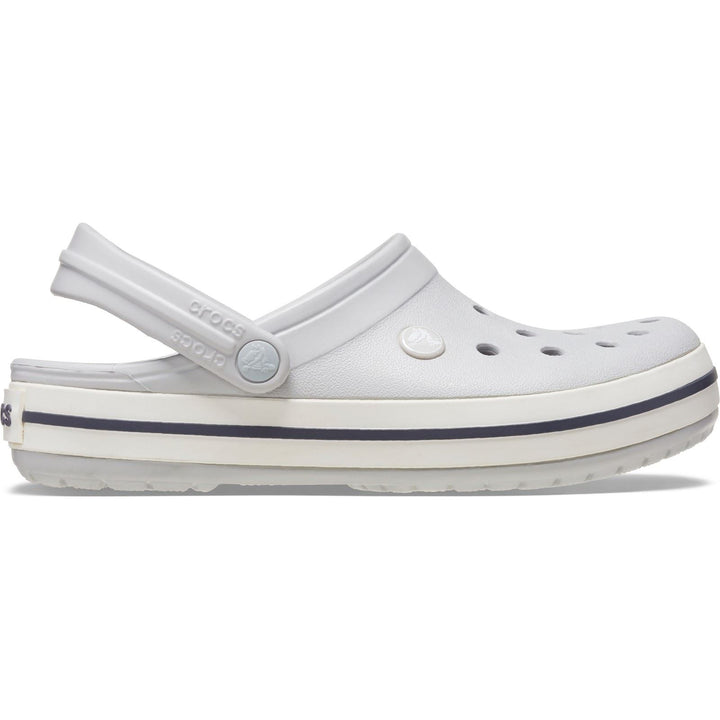 Men's Crocs 11016 Crocband Clog Sandals in White - Image 1