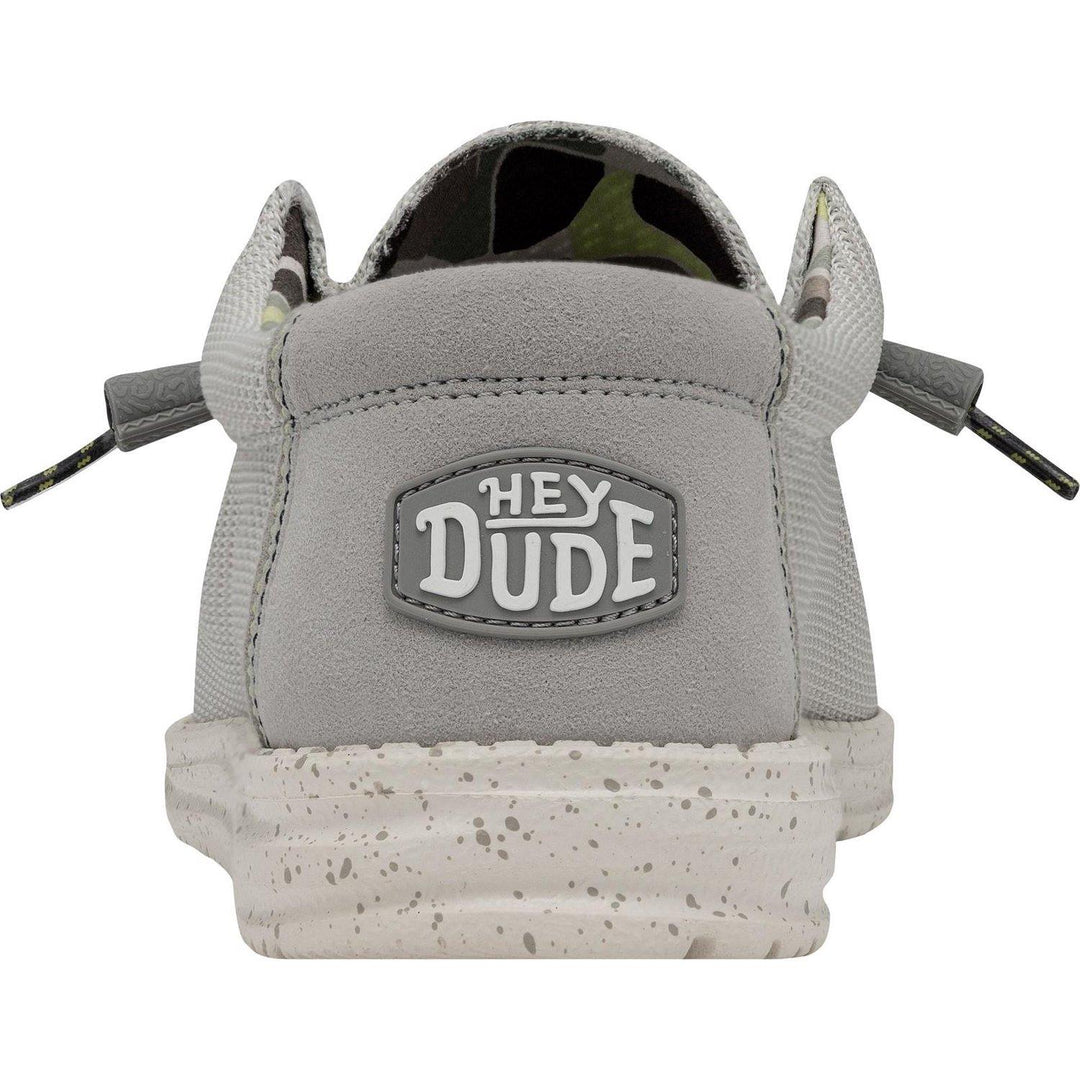 Men's Heydude Wally Sox Triple Needle Shoes in Fog - Image 5