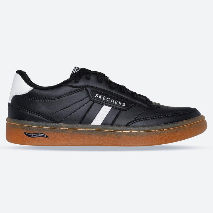 Women's Wide Fit Skechers 158806 Arch Fit Classic Trainers in Black - Image 1