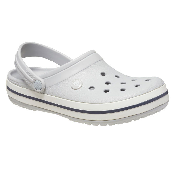 Men's Crocs 11016 Crocband Clog Sandals in White - Image 1