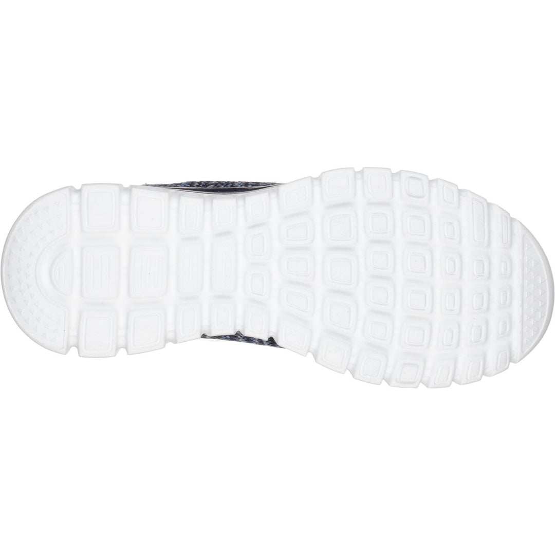 Women's Wide Fit Skechers 12615 Graceful Get Connected Sports Trainers - Navy/Blue in Navy/Blue - Image 6