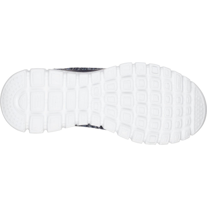 Women's Wide Fit Skechers 12615 Graceful Get Connected Sports Trainers - Navy/Blue in Navy/Blue - Image 1