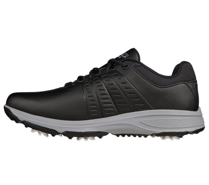 Men's Wide Fit Skechers 214027 Go Golf Torque 2 Trainers in Black/Grey - Image 4