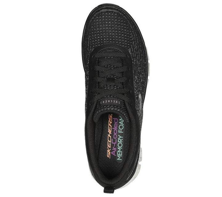 Women's Wide Fit Skechers 104325 Glide Step Sport - Head Start Trainers in Slate - Image 1