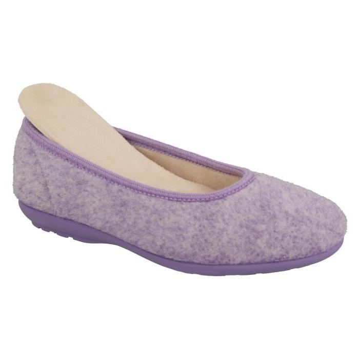 Women's Wide Fit DB Luella Pump Slippers in Mint Green Felt - Image 1