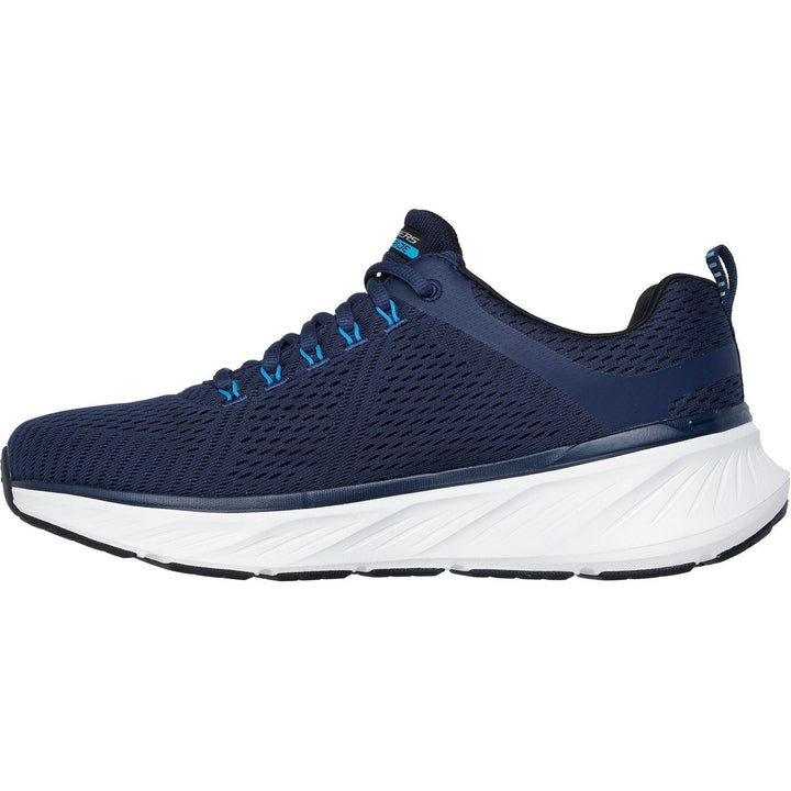 Men's Relaxed Fit Skechers 232843 Edgeride Contention Trainers in Navy/Blue - Image 1