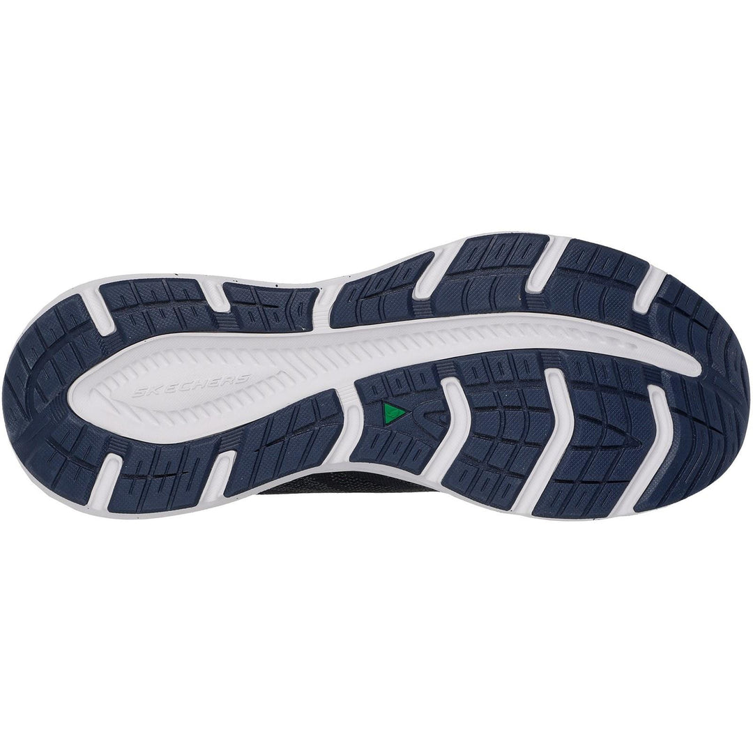 Men's Relaxed Fit Skechers 232842 Waterproof Edgeride Konzo Trainers in Black - Image 11
