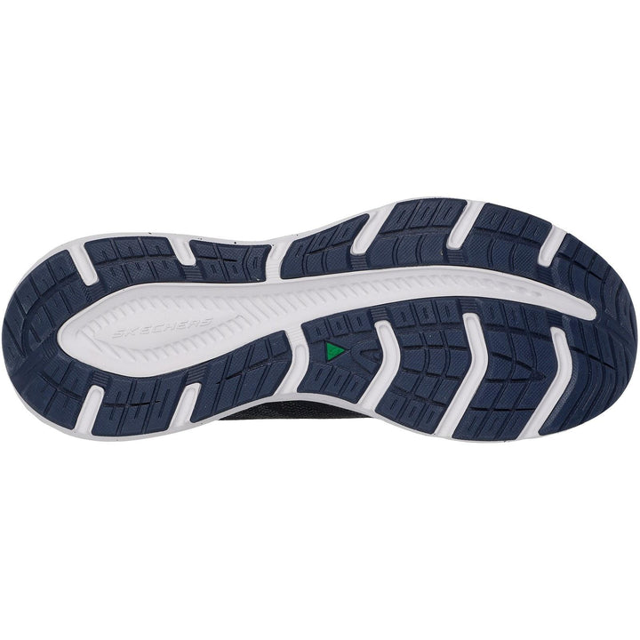 Men's Relaxed Fit Skechers 232842 Waterproof Edgeride Konzo Trainers in Black - Image 1