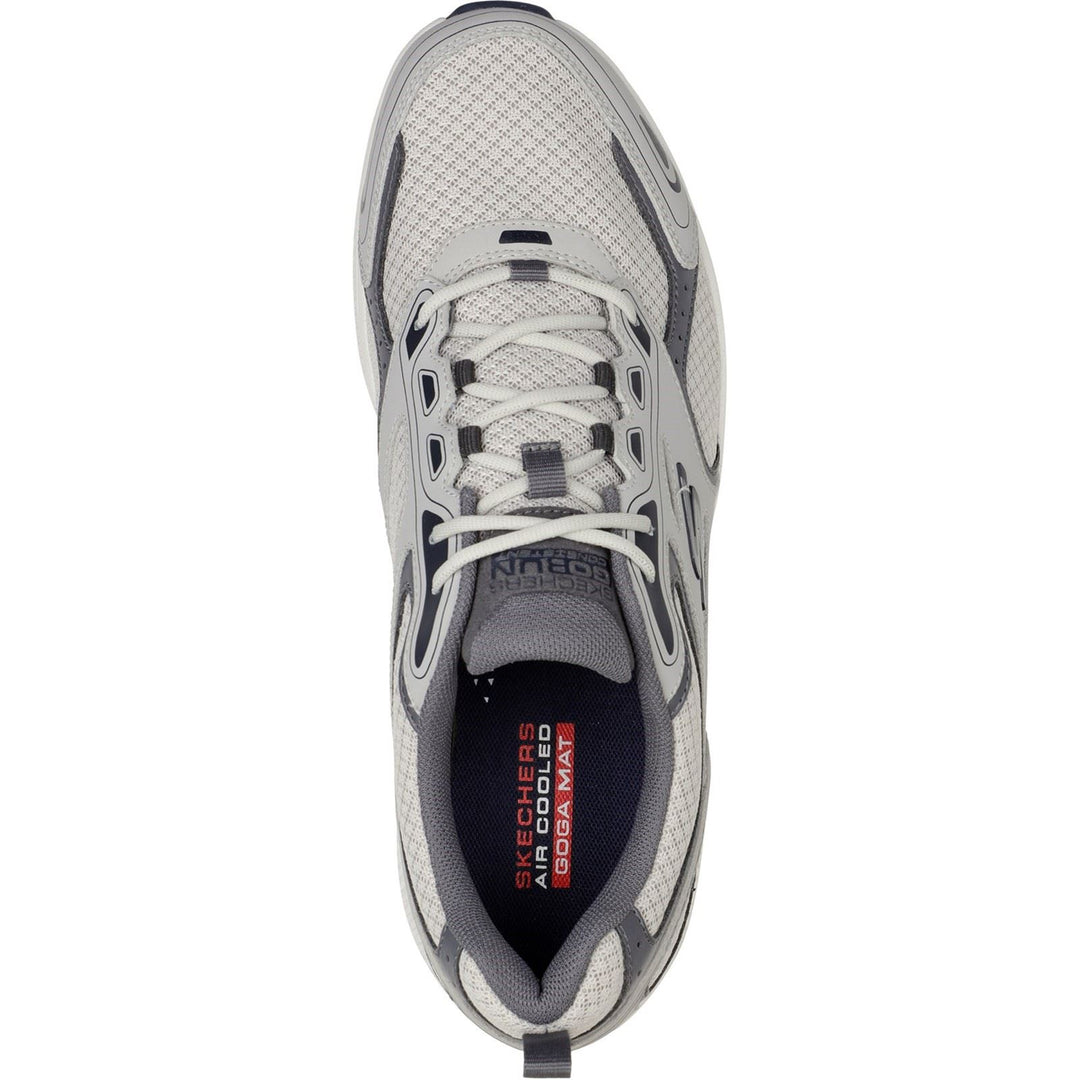 Men's Wide Fit Skechers 220034 Go Run Consistent Wide Trainers in Grey/Navy - Image 4