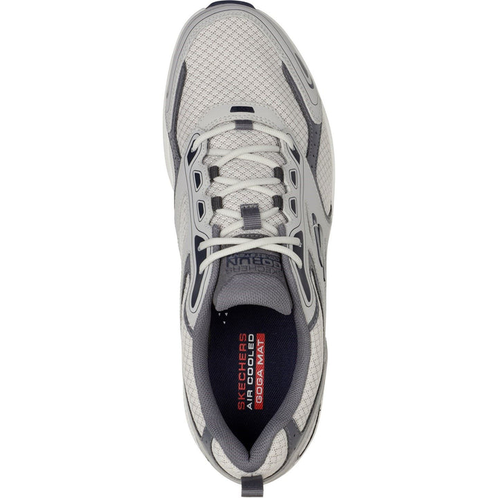Men's Wide Fit Skechers 220034 Go Run Consistent Wide Trainers in Grey/Navy - Image 1