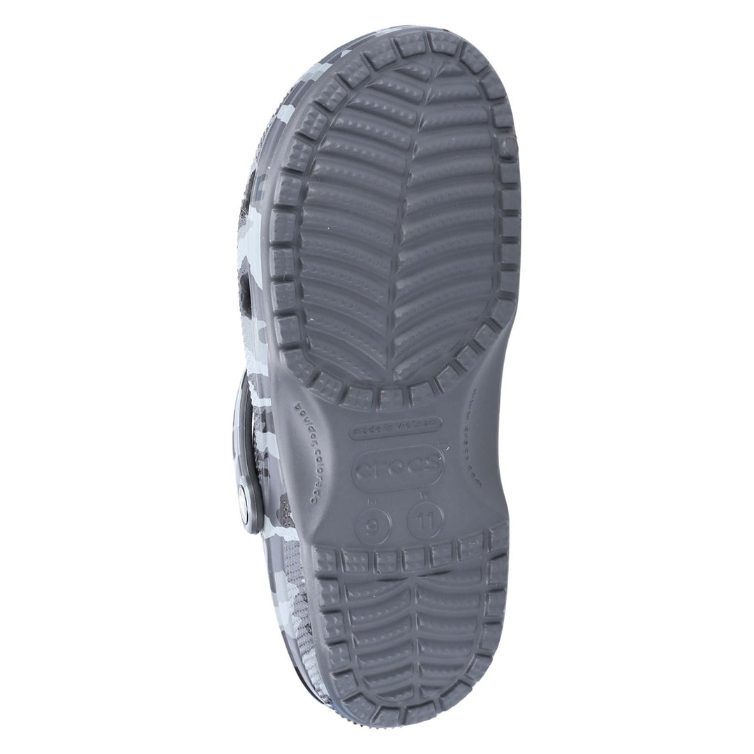 Men's Crocs 206454 Seasonal Camo Sandals in Mushroom/Multi - Image 13