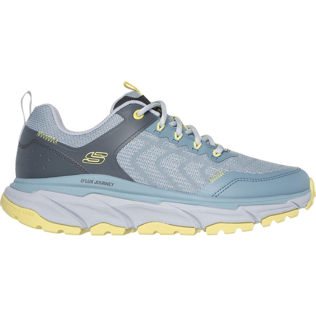 Women's Relaxed Fit Skechers 180167 D'lux Journey Marigold Trainers in Raspberry - Image 2