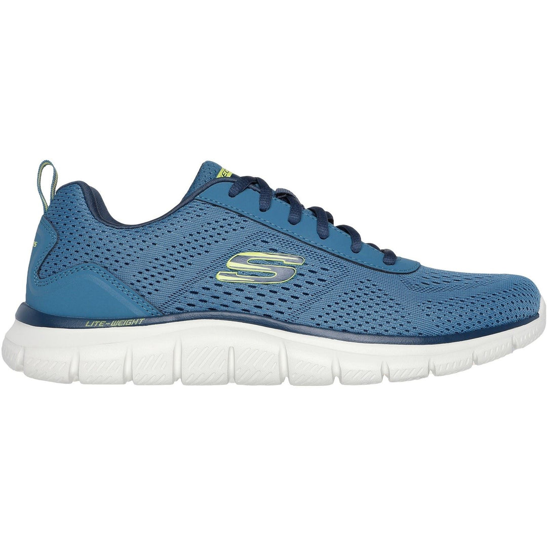 Men's Wide Fit Skechers 232758 Track Leshur Trainers in Slate - Image 2