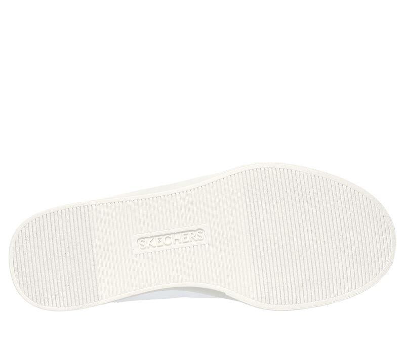Women's Wide Fit Skechers 185016 Eden Lx Beaming Trainers in White/Black - Image 12